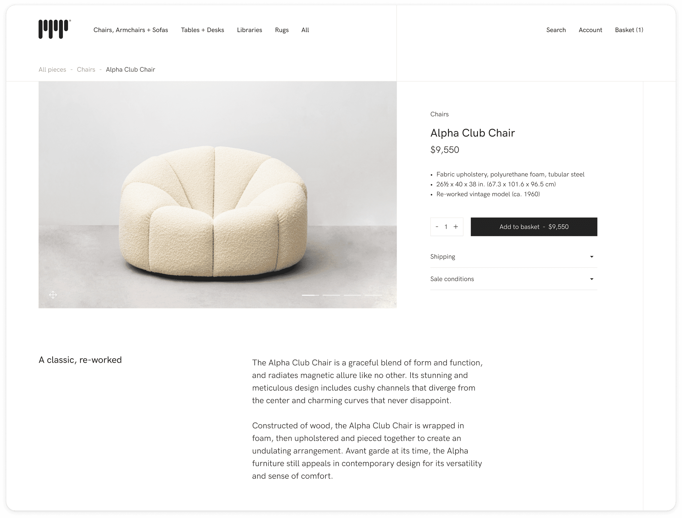 Paulin – Product Page copy